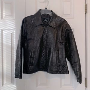 Genuine leather coat